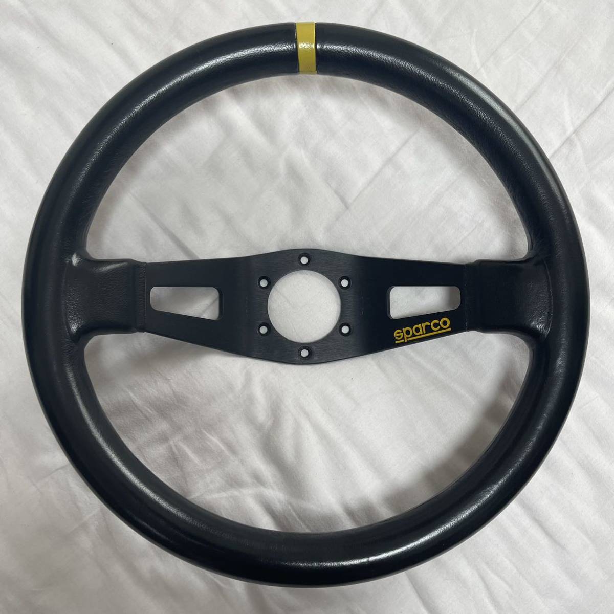 SPARCO スパルコ ステアリング 350mm ディープコーン R215 当時 ナルディ MOMO モモ