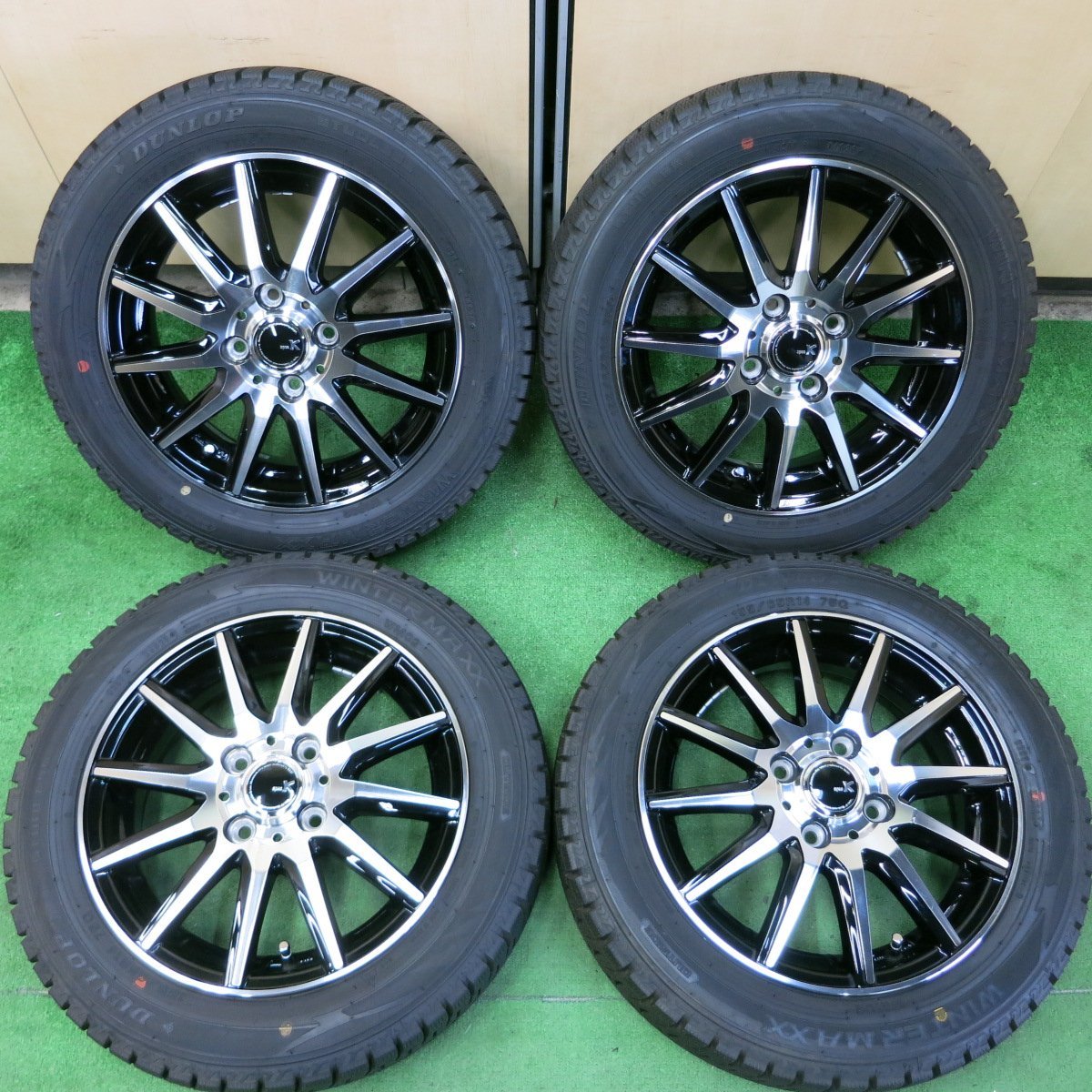 送料無料* バリ溝 綺麗 9.5分以上☆ジムニー等 175/80R16 スタッドレス