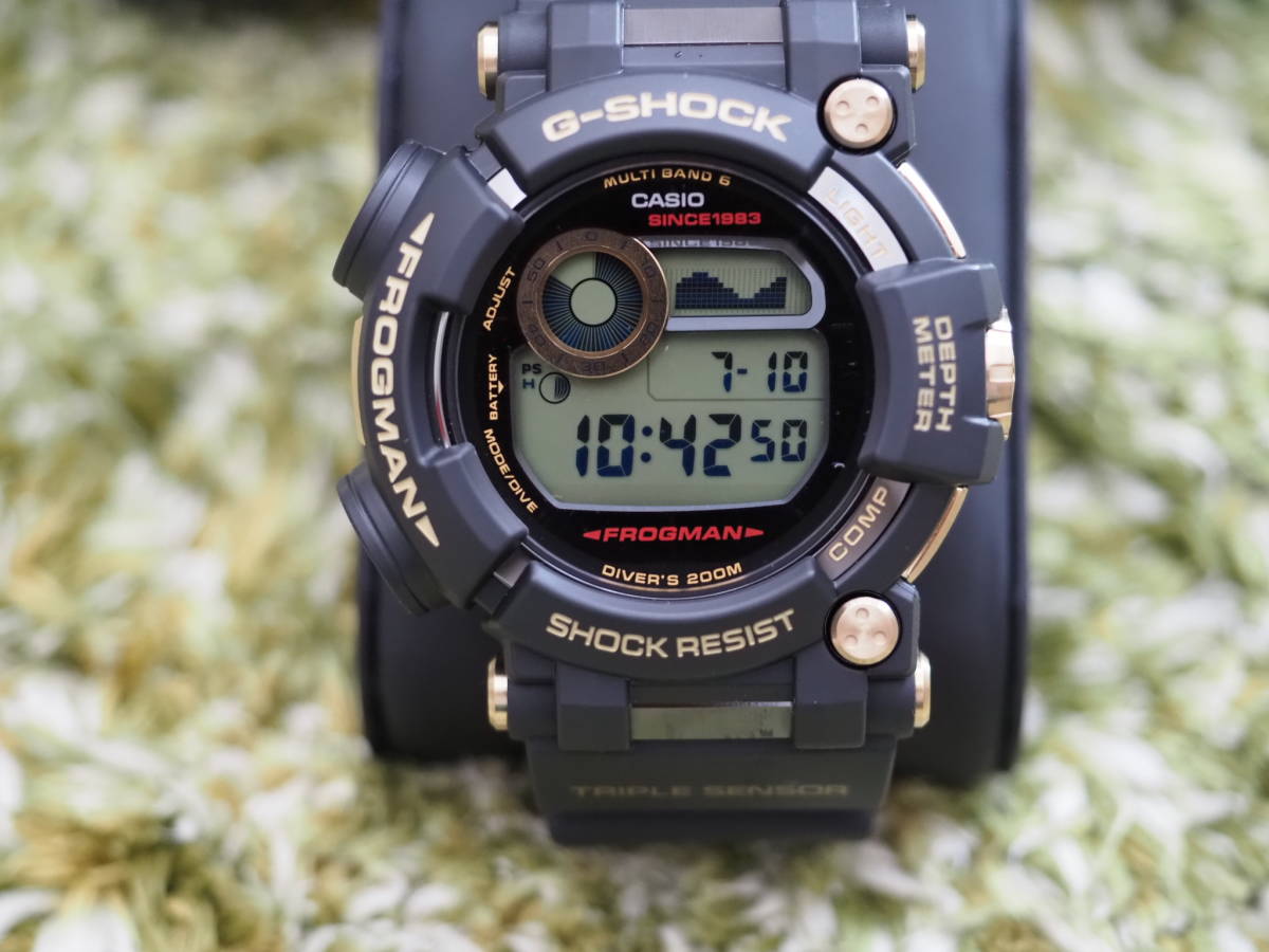 CASIO☆G-SHOCK FROGMAN☆35周年記念スペシャルモデル☆GWF-D1035B-1JR☆