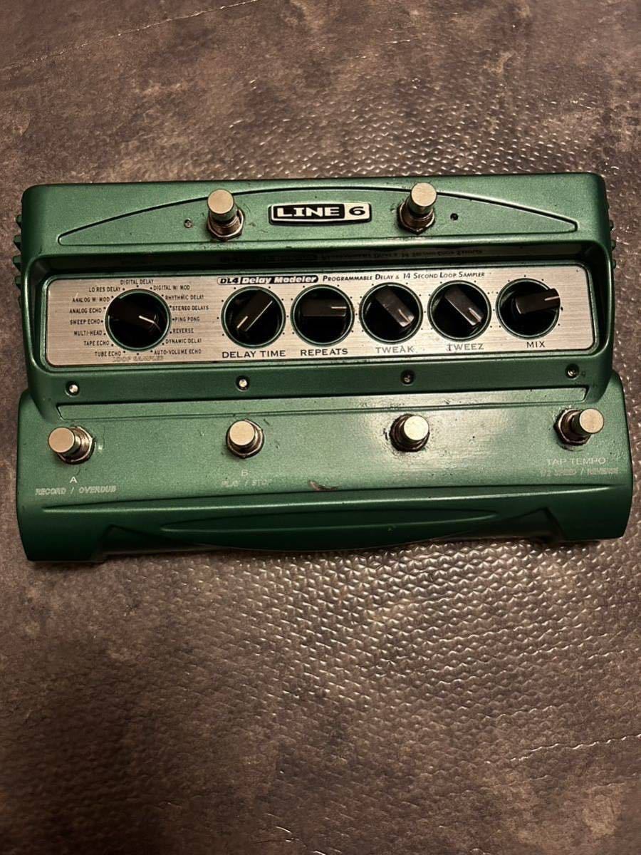DL4 line6 ディレイ 電池稼働不可(半ジャンク) LINE6 Line 0