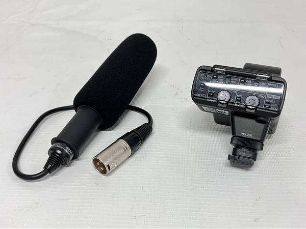 ASony XLR-K2M SONY XLR-A2M ECM-XM1 XLRアダプターキット ジャンク