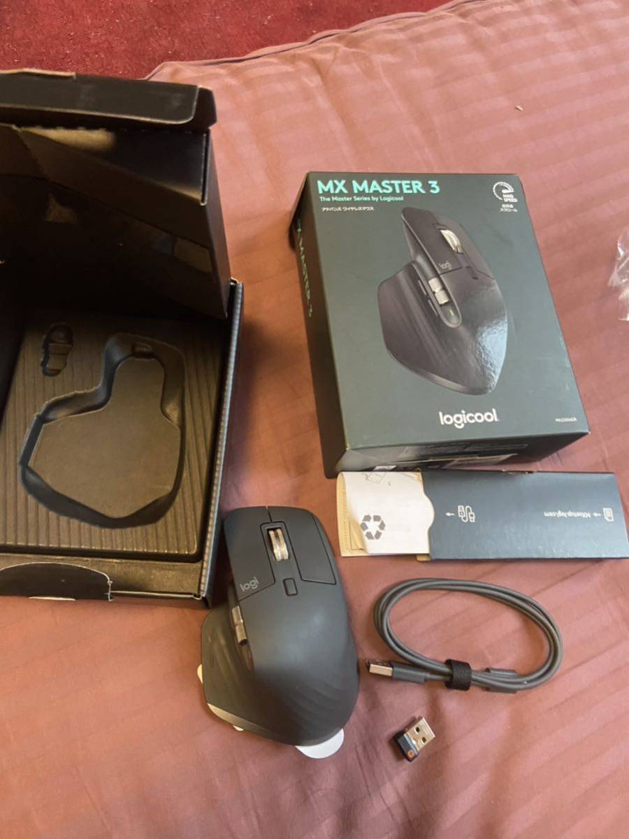 PC周辺機器 Logicool MX Master ワイヤレスマウス 本体 ジャンク品