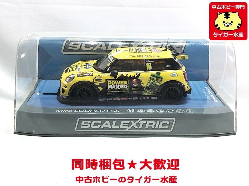 SCALEXTRIC スロットカー 1/32 ミニクーパー F56 #16 ミニカー 同梱OK