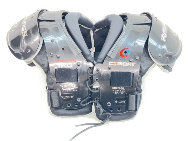 Rawlings SRG COMBAT ショルダーパッド CP36L XSMALL 15-16 アメフト用品 中古 C7810484