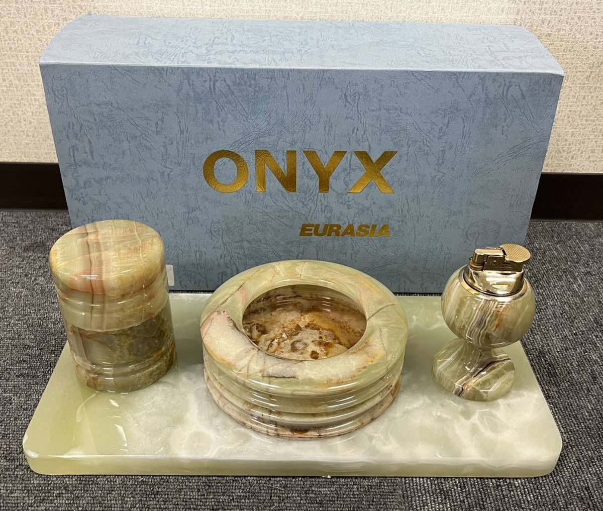ST14201YK】ONYX オニックス 喫煙具 2セット おまとめ/灰皿・ライター