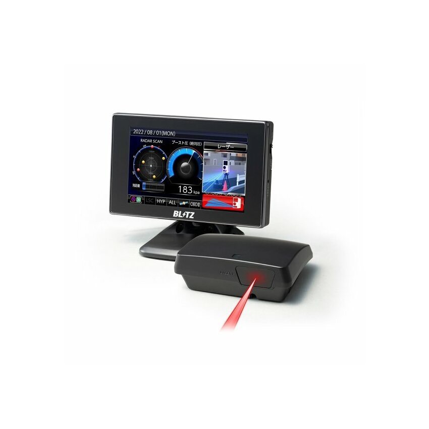 BLITS TL311R レーダー探知機3.1型液晶搭載レーザー中古品 BLITZ