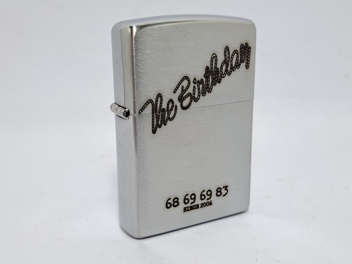 未使用 ZIPPO The Birthday 縄ロゴ 限定品 2013年4月製 ジッポ 