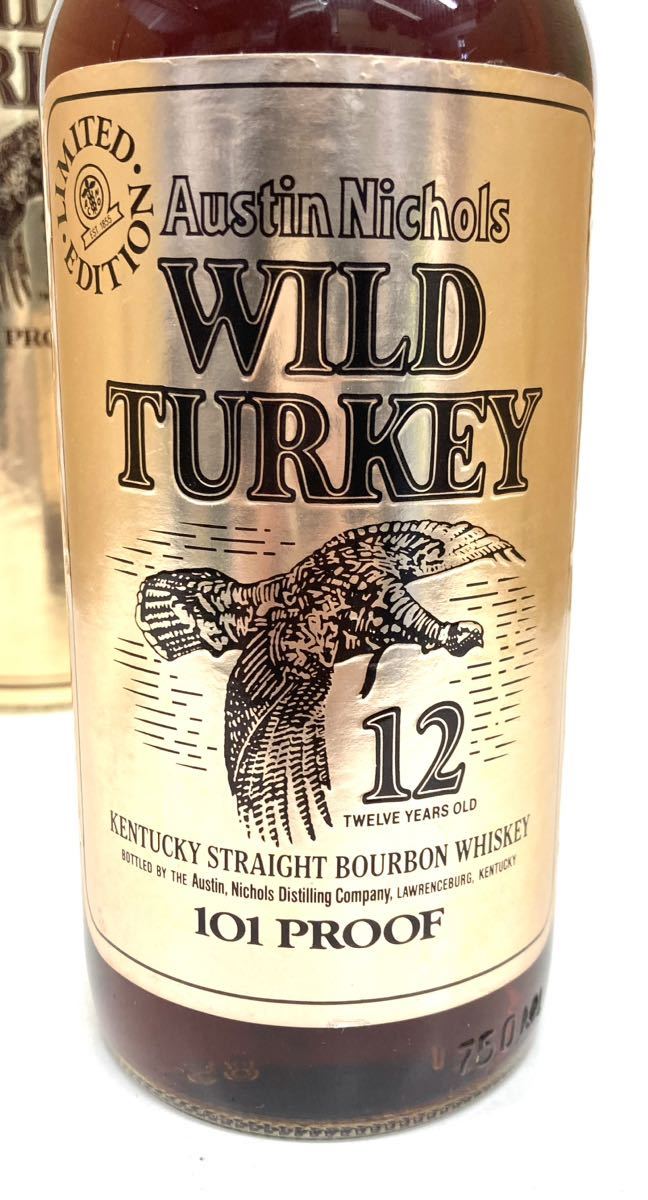 ☆ 古酒 未開栓 WILD TURKEY ワイルドターキー 12年 リミテッド