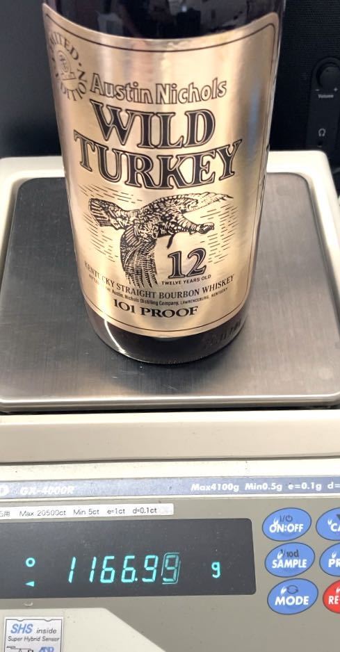☆ 古酒 未開栓 WILD TURKEY ワイルドターキー 12年 リミテッド ☆ 古酒 未開栓 WILD TURKEY ワイルドターキー 12年 リミテッド