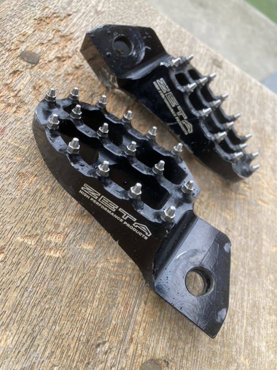 セロー250 ZETAアルミステップ フットペグ 売り切り トリッカー XT250X