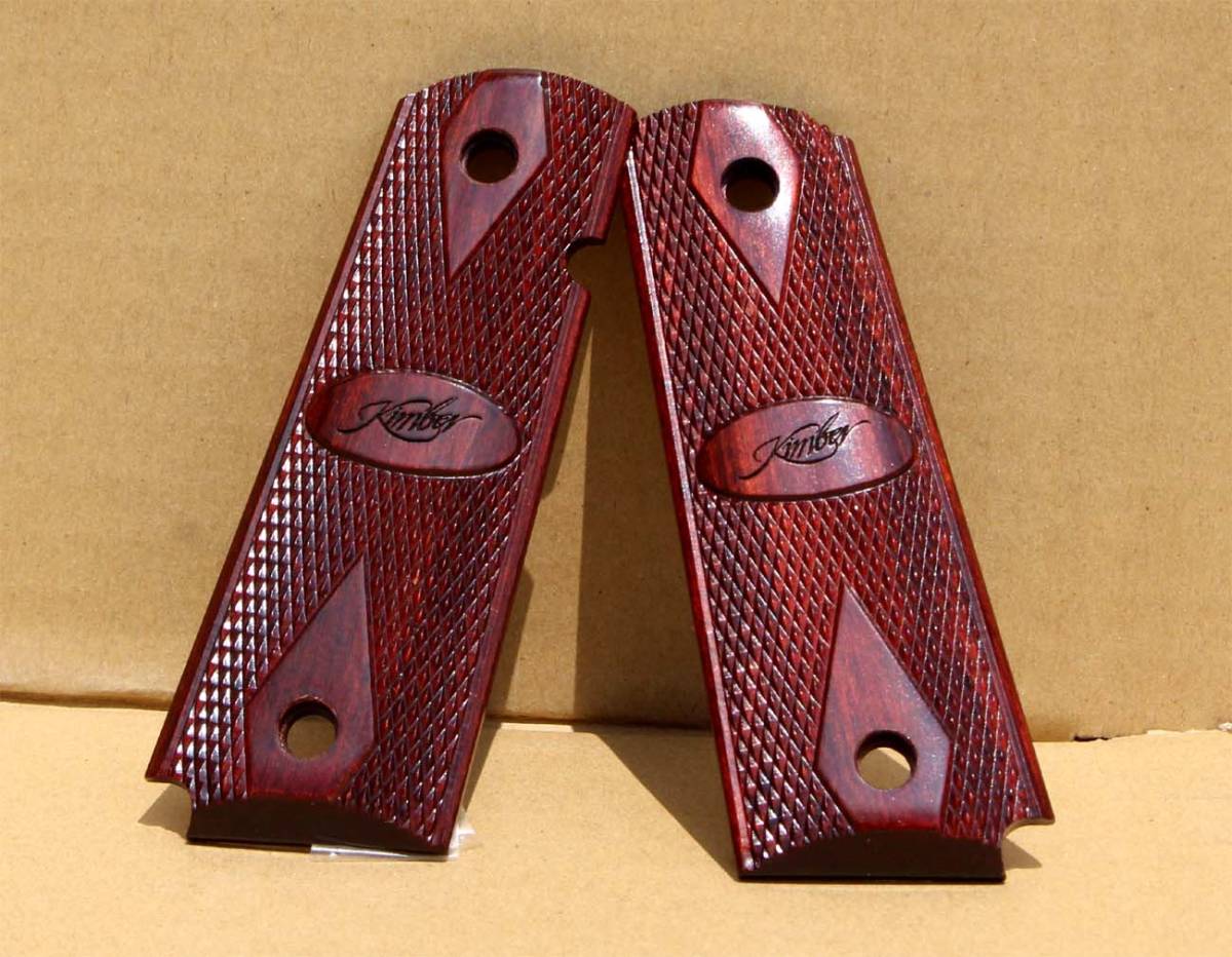 KIMBER キンバー COLT ガバメント用 木製グリップ 【公式通販】