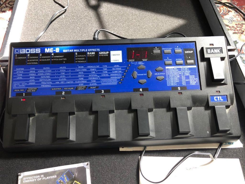 BOSS ME-8 マルチエフェクター 専用ACアダプター付属公式認定ストア