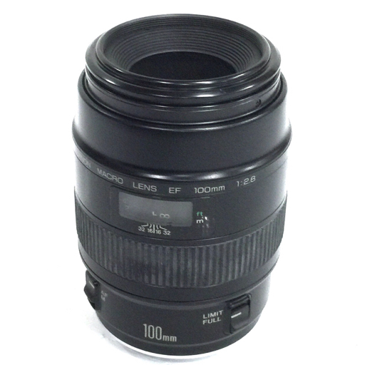 1円 CANON MACRO LENS EF 100mm 1:2.8 カメラレンズ キヤノン 1