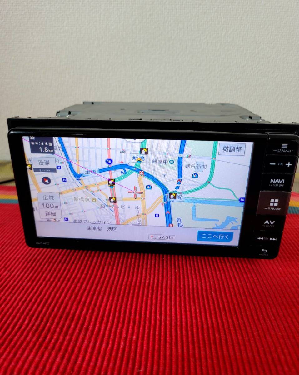Daihatsu/ダイハツ純正 メモリーナビ NSZP-W67D/CD/DVD/SD