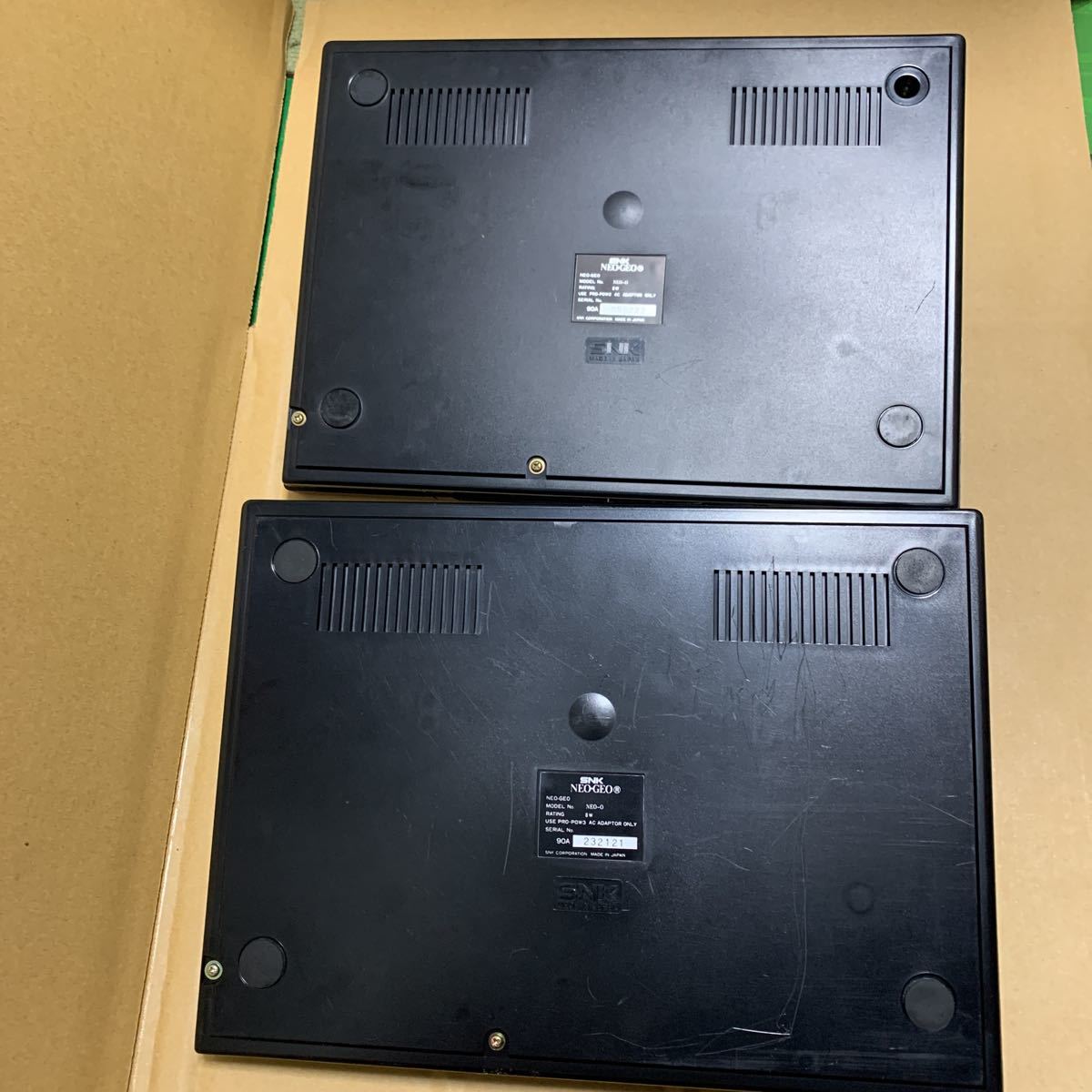 SNK ネオジオ NEOGEO GEO NEO 本体 ネオジオCD ジャンク品 POCKET