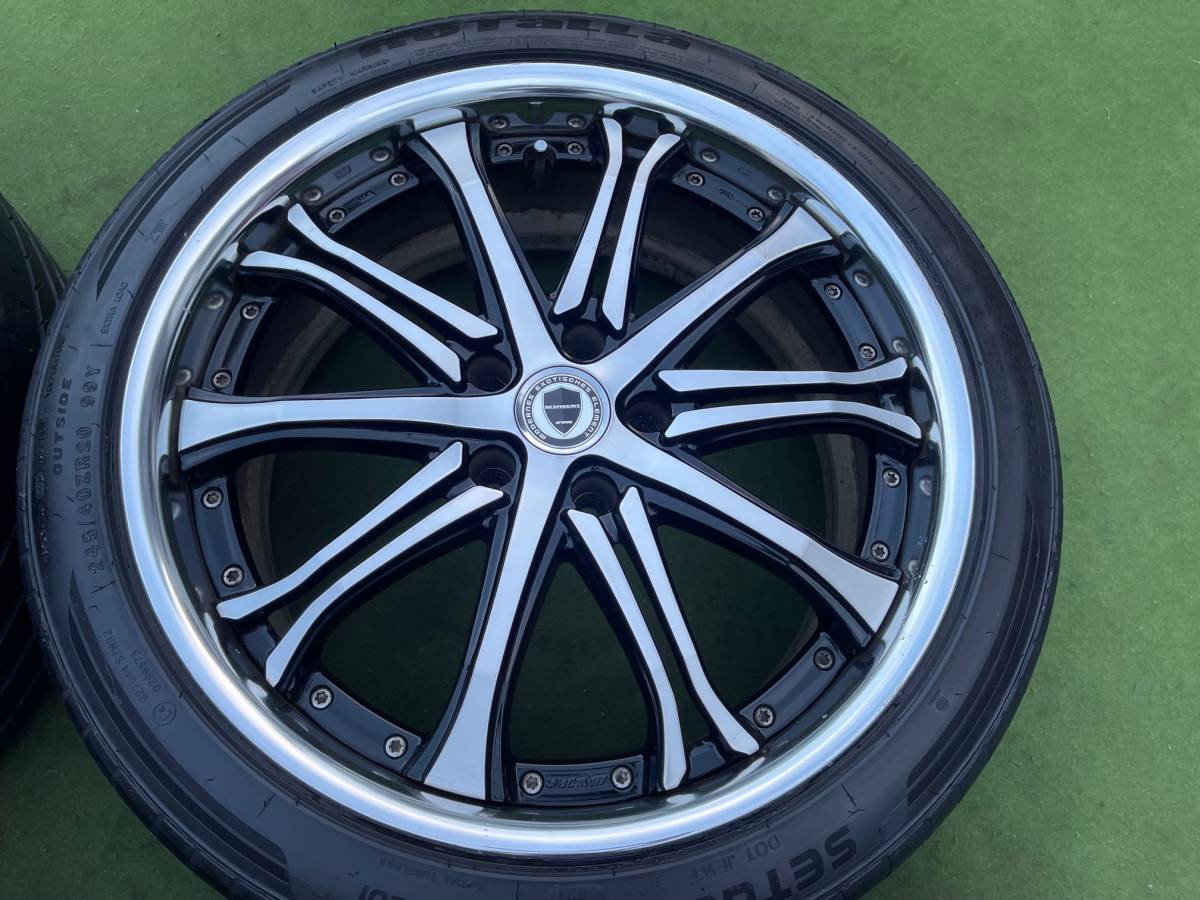 ◇希少WORK SCHWERT SC6ワークシュバート深リム◇20x8.5J+28/9.5J ◇希少WORK SCHWERT SC6ワークシュバート深リム◇20x8.5J+28/9.5J