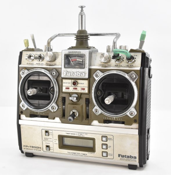 当時物 Futaba フタバ FP-T8SGH FP-RFTM2-FM プロポ 送信機 コントローラー RF.Module for Transmitter 40MHz/40.830MHz ラジコン Ke-134G