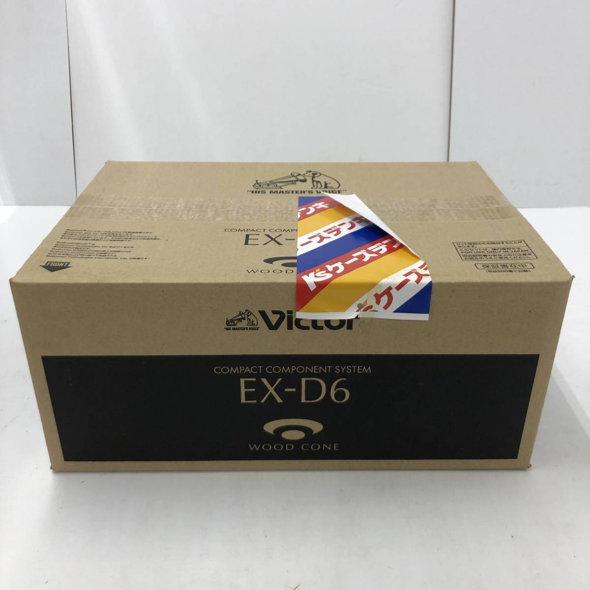 JVCケンウッド Victor ビクター EX-D6 ウッドコーン コンパクトコンポーネントシステム ミニコンポ オーディオ ※未開封【中古品】