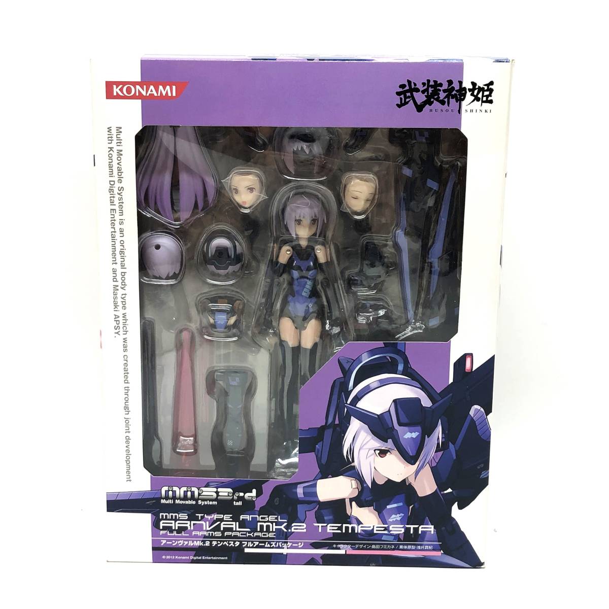 tu067 【未開封】 KONAMI 武装神姫 天使型 MMS アーンヴァル Mk.2 