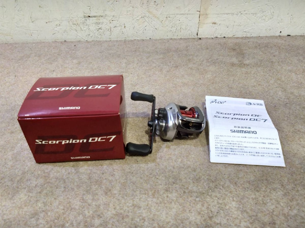 フィッシング 【】SHIMANO Scorpion DC7 ベイトリール
