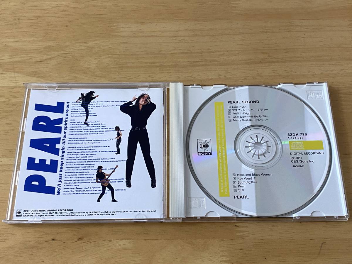 PEARL SECOND CD 検: パール セカンド 田村直美 SHO-TA 1987 2nd Gold