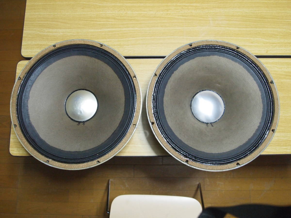 JBL D130 ペア 音出ますがジャンク品です。 JBL D130 音出NGジャンク