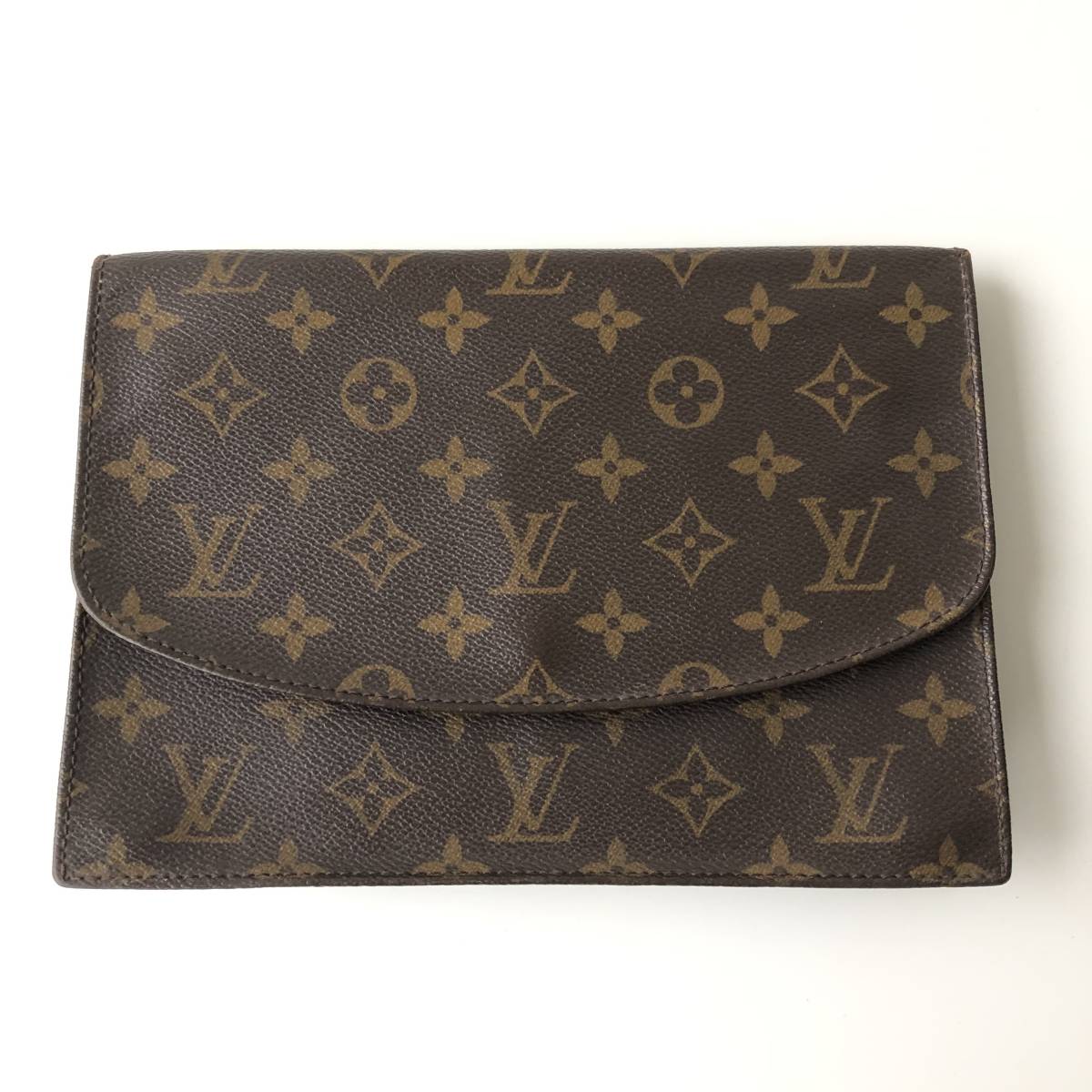 神100-332☆ ルイ ヴィトン LOUIS VUITTON モノグラム ポシェット ラバ