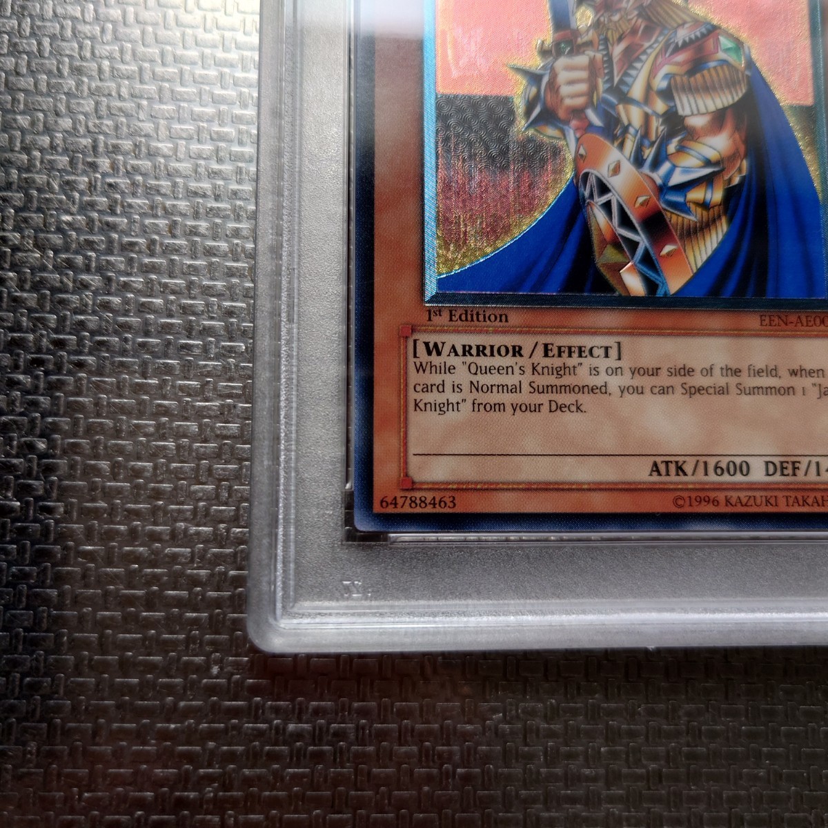 遊戯王 キングス・ナイト KING'S KNIGHT 旧アジア レリーフ PSA9 世界