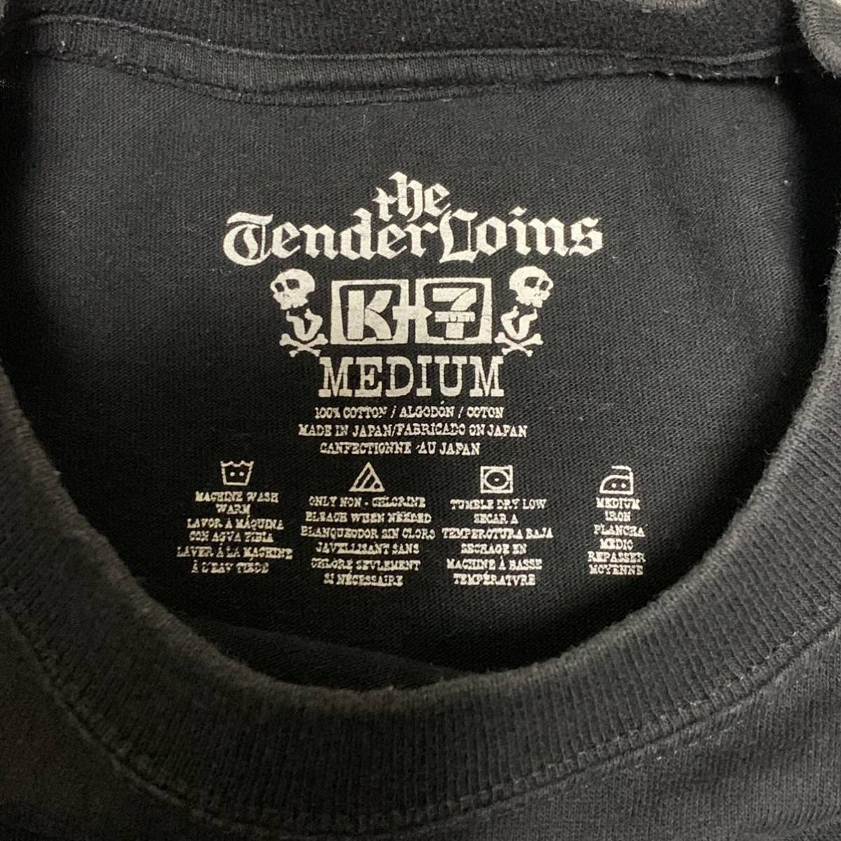 TENDERLOIN(テンダーロイン) Tシャツ GOD BLESS BOXロゴ ⁄ 黒 M 
