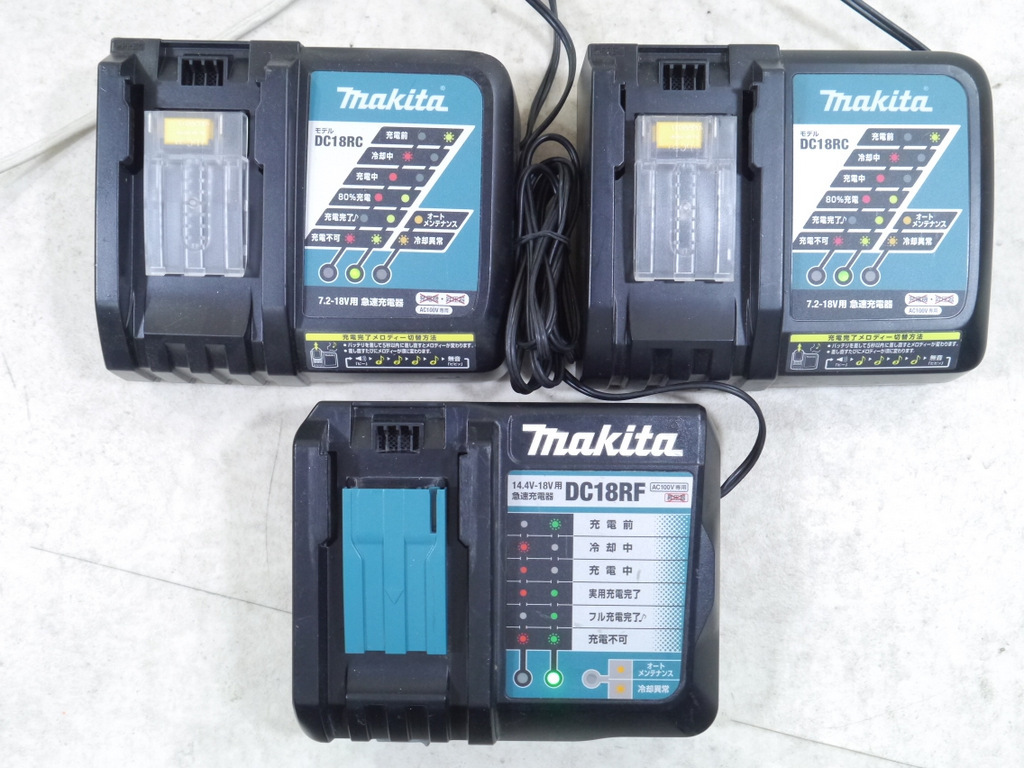 マキタ 14.4V-18V用急速充電器 6.0Ah18Vバッテリーセット 1円 マキタ 14.4V-18V用急速充電器 6.0Ah18Vバッテリーセット 1円