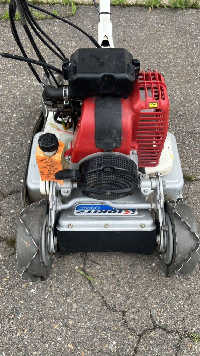 共立 スパイダーモア AZ851A 自走式草刈り機 4WD 動作品 良品中古 刈刃新品