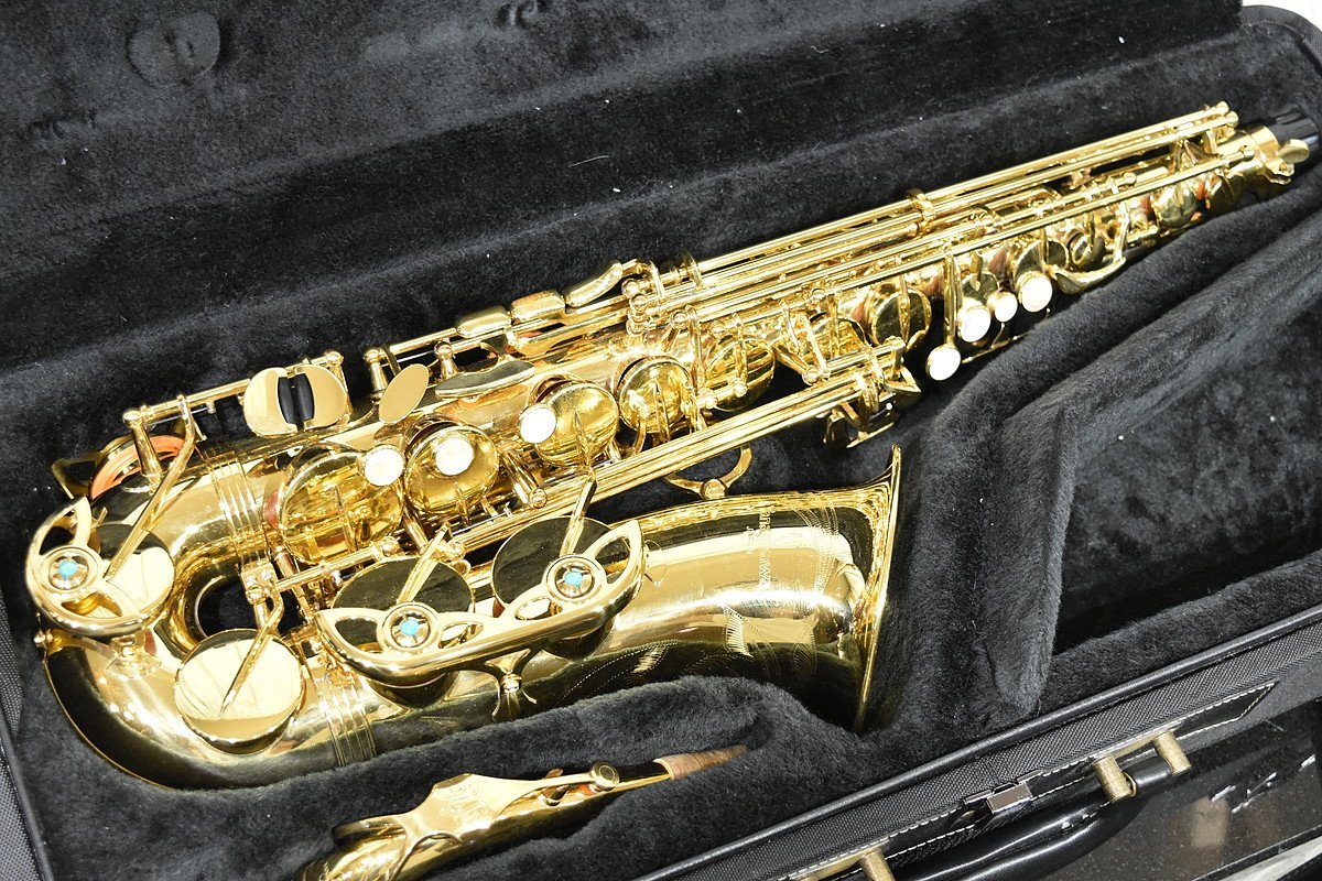 ジャンク品】Yanagisawa/ヤナギサワ アルトサックス WO1 ☆彫刻あり