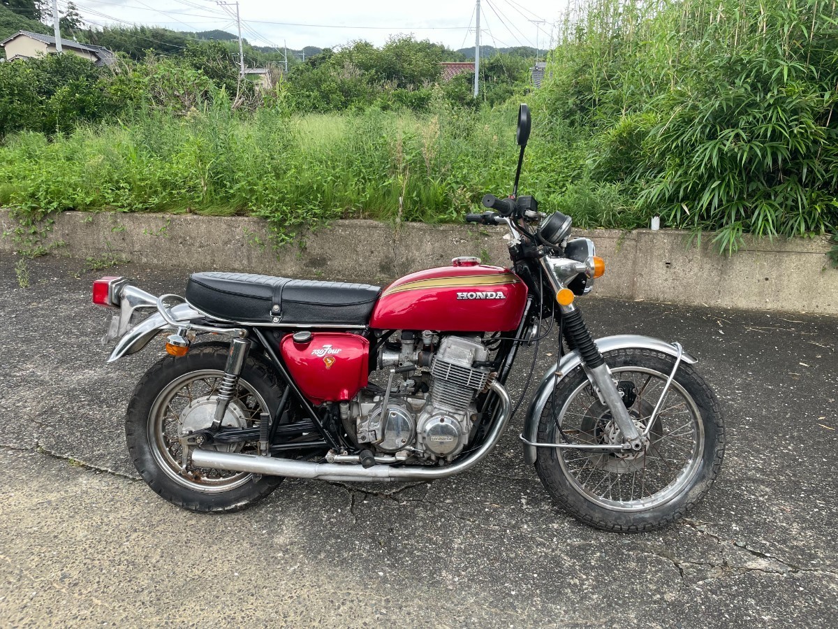 ビックヘッド CB750K2 Yahoo!オークション 車 中々格好良い 予備検査 