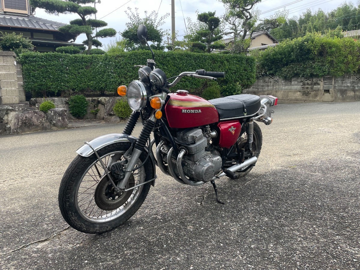 ビックヘッド CB750K2 Yahoo!オークション 車 中々格好良い 予備検査 