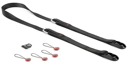 【未使用・人気】 NS国内正規品PeakDesign ピークデザイン8Q-7FUリーシュ カメラストラップ ブラック L-BL-3