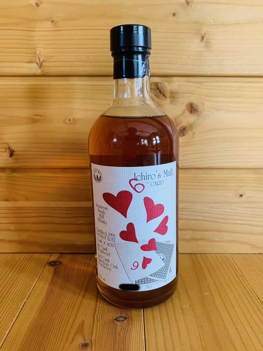 Ichiro's Malt card空き瓶 Ichiro's Malt card空き瓶 イチローズモルト カードシリーズ6 空