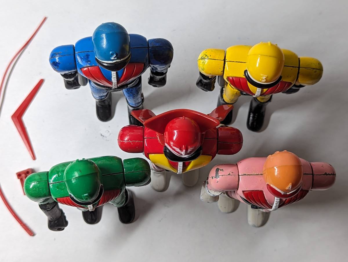 ポピー 秘密戦隊ゴレンジャー アカレンジャー アオレンジャー キ 