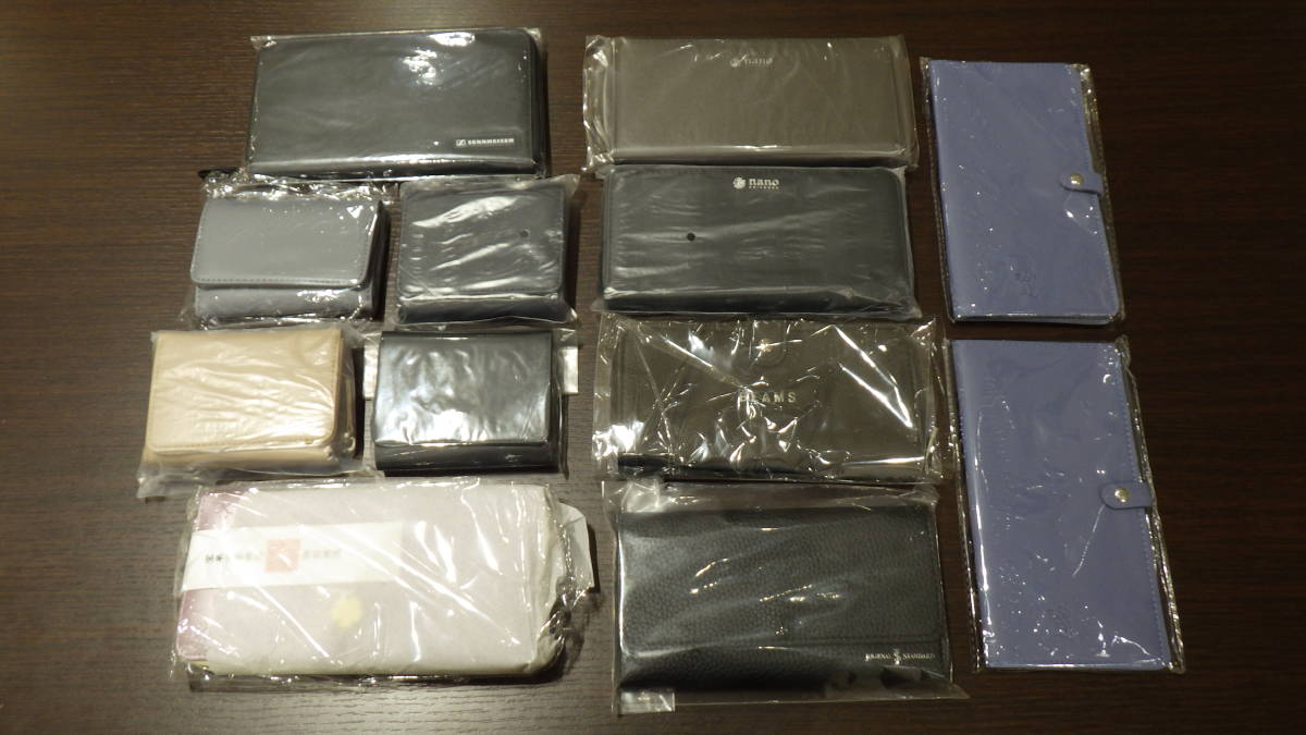 バレンシアガ コインケース 637130 ライトグレー レザー 中古 小銭入れ #560 新品未使用【 お財布 10点☆カードホルダー 2点おまとめ  】ブランド / ラウンドジップ / 二つ折り / ウォレット / 現状品 /