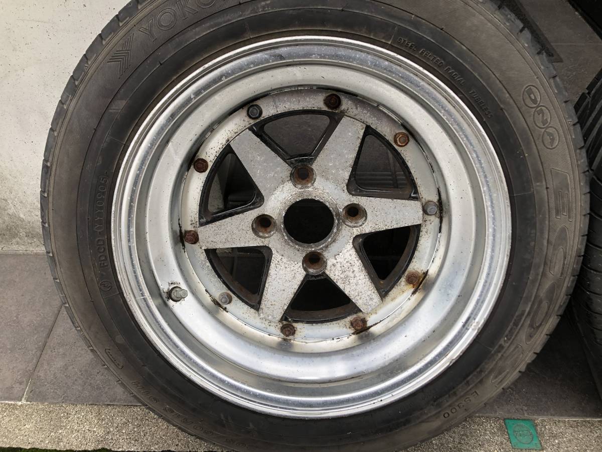 ☆希少☆当時物 旧車 ホイール ロンシャン XR-4 15インチ 8.5J PCD114 