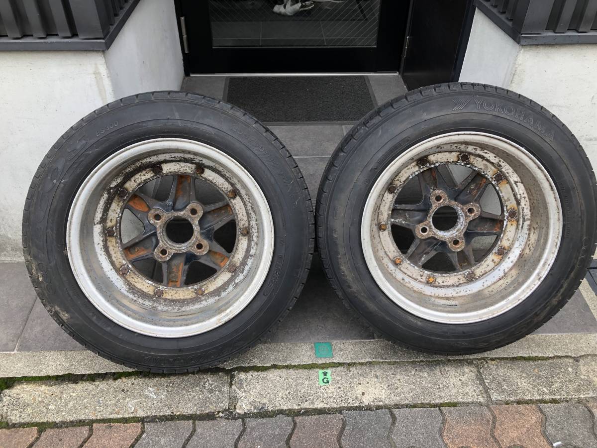 ☆希少☆当時物 旧車 ホイール ロンシャン XR-4 15インチ 8.5J PCD114 