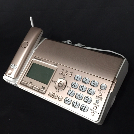 1円 Panasonic KX-PZ520-N FAX付き電話機 おたっくす 動作確認済み 