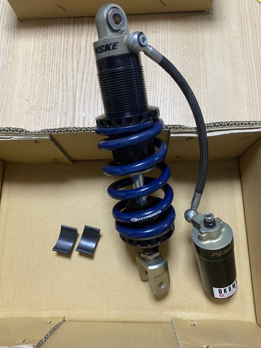 PENSKEレーシングショック MT09 XSR900 トレーサー 中古 リアサス
