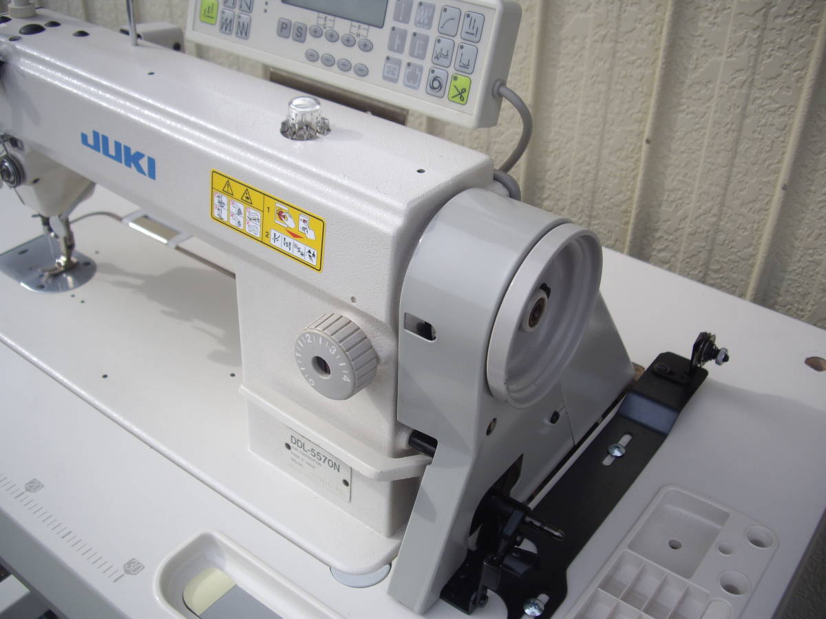 ☆JUKI 1本針本縫自動糸切ミシンDDL-5570N 100V 動作良好