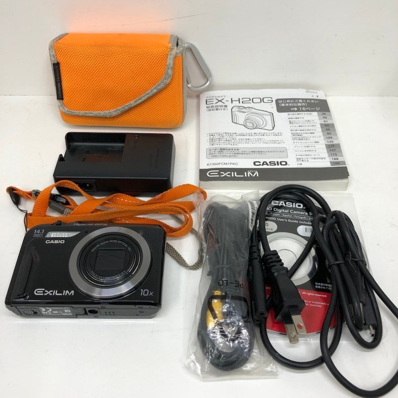 CASIO　カシオ　デジタルカメラ　EXILIM　EXH20G　1410万画素　230711sk170669