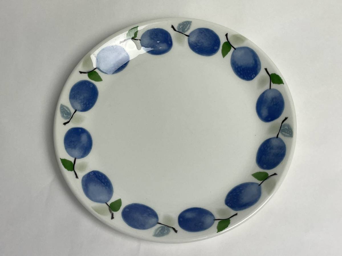グスタフスベリ プルーヌス プレート・皿（直径 17.2cm）【５】Gustavsberg Prunus Stig Lindberg