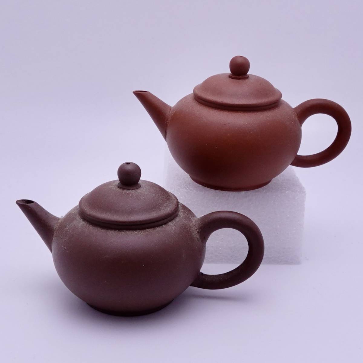 高品質，定番人気 A0725B7 宣徳年製 堆朱香几 剔犀如意雲紋几 茶道具