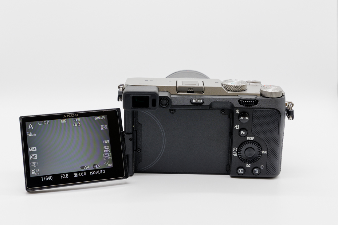 SONY α7C ソニー a7c ILCE-7C シルバー ボディ シャッター回数2939