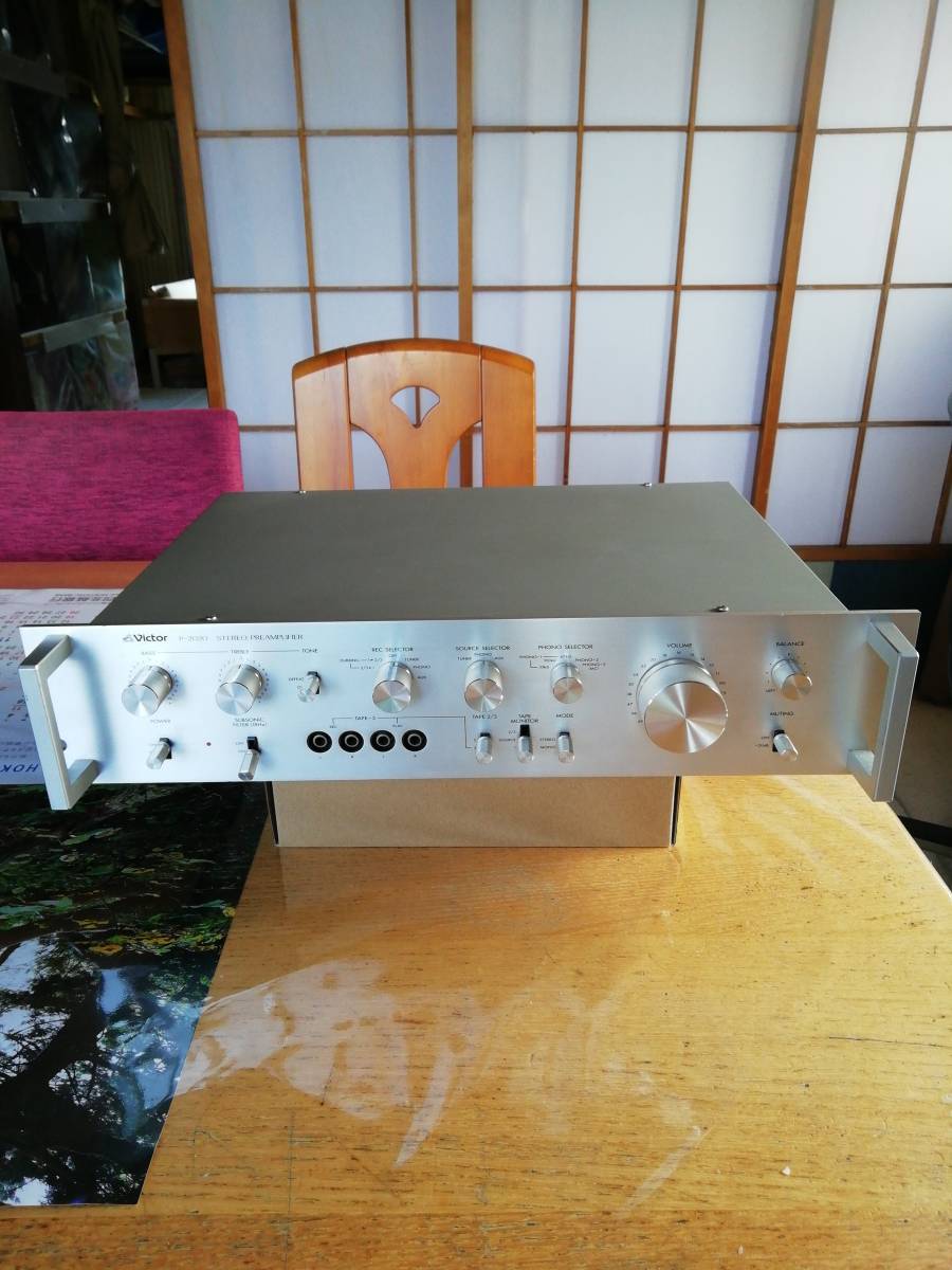 ビクター プリアンプ P-2020 動作確認済み P-2020 プリアンプ ビクター
