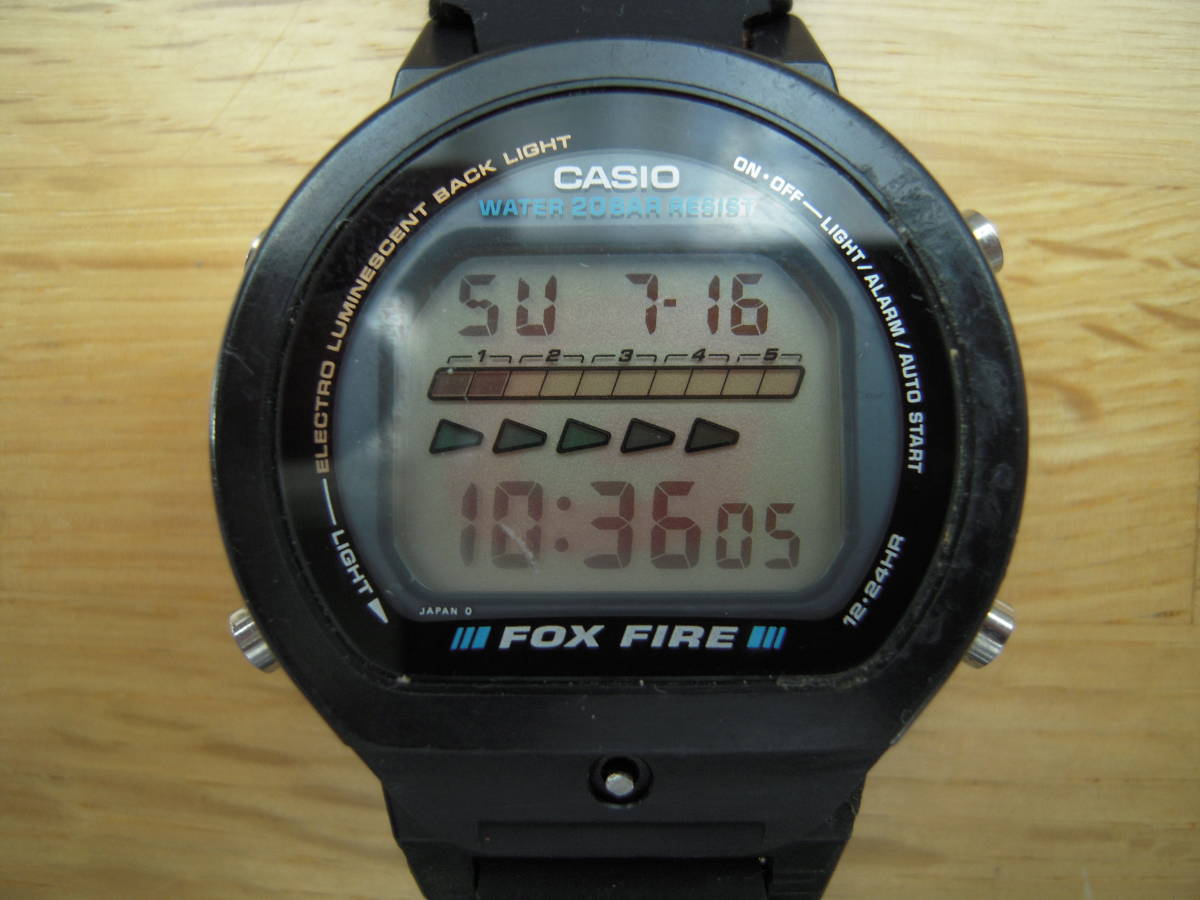貴重 CASIO カシオ G-SHOCK ジーショック DW-6600B FOX FIRE 本体 