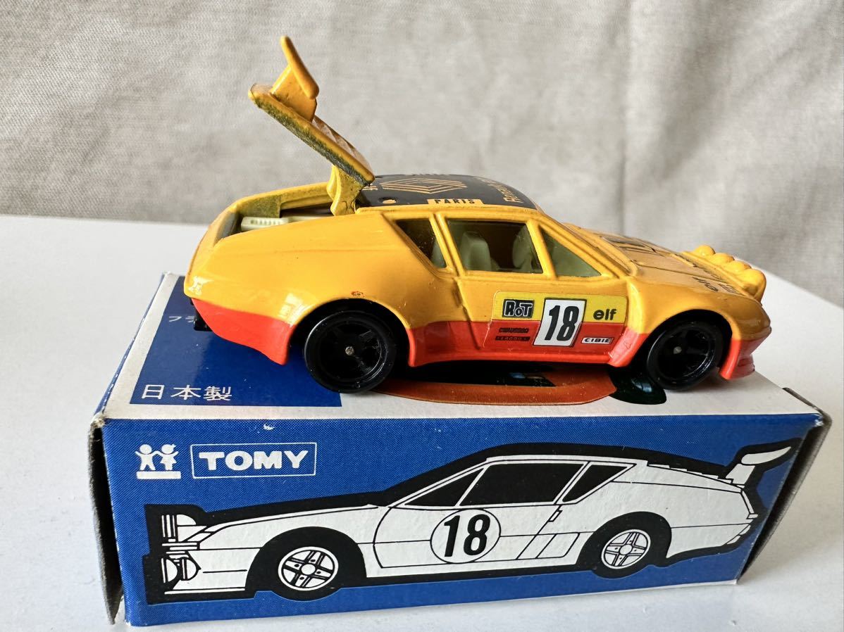 トミカ青箱F58 アルピーヌルノーA310 ラリータイプ 日本製 当時物 Yahoo!オークション -「トミカ 当時物 オリジナル箱/トミカ 青箱 F58
